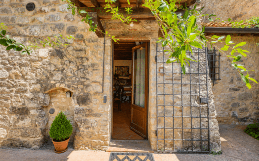 Appartamento ristrutturato con giardino privato e piscina nel cuore del Chianti